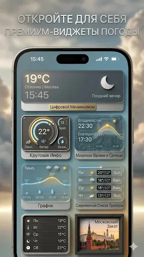 Скриншот 3 — Weather: радар и виджеты