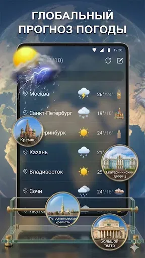 Скриншот 8 — Weather: радар и виджеты