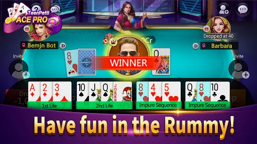 Скриншот 8 — Teenpatti Ace Pro -poker,rummy