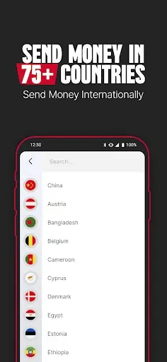 Скриншот 2 — ACE Money Transfer Send Money
