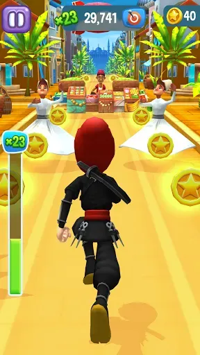 Скриншот 3 — Angry Gran Run - Running Game