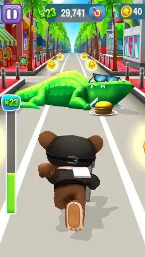 Скриншот 5 — Angry Gran Run - Running Game