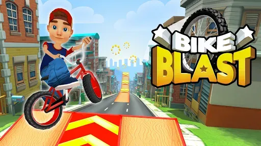 Скриншот 3 — Велосипедная гонка -Bike Blast