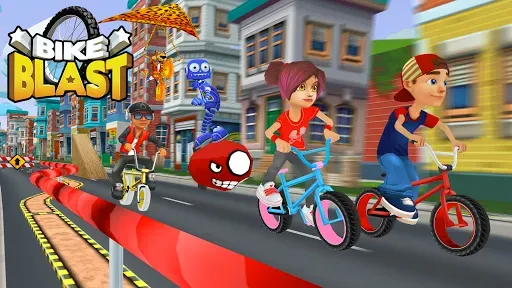Скриншот 8 — Велосипедная гонка -Bike Blast