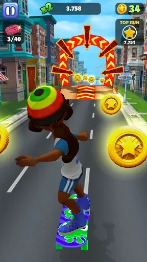 Скриншот 6 — Skater Run Skate Park