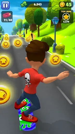 Скриншот 7 — Skater Run Skate Park