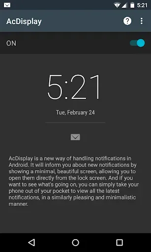 Скриншот 3 — AcDisplay