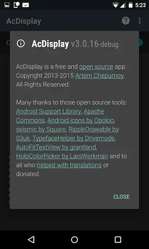 Скриншот 6 — AcDisplay