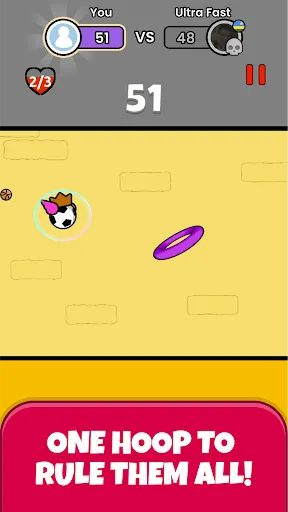Скриншот 1 — Flappy Dunk