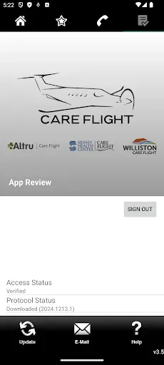 Скриншот 2 — ACF/SHCCF/WCF Care Flight
