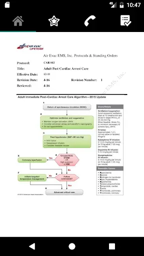 Скриншот 3 — Air Evac Lifeteam Protocols