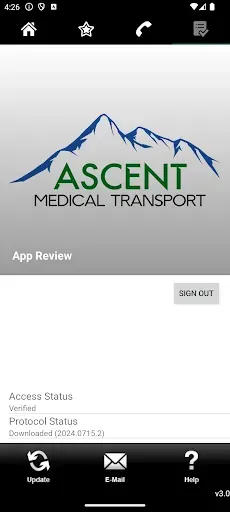 Скриншот 1 — Ascent Medical Transport
