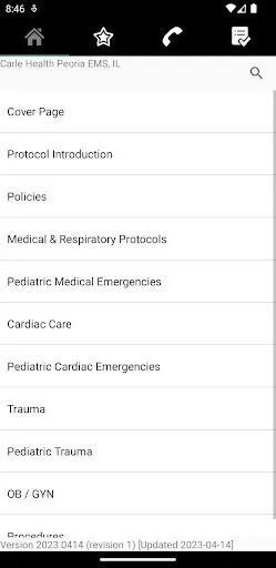 Скриншот 3 — Carle Health Peoria EMS