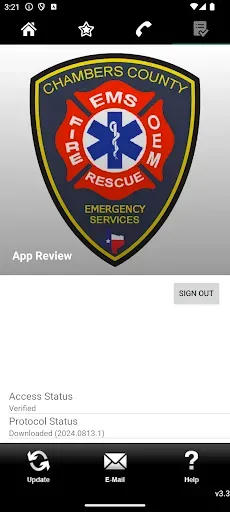 Скриншот 1 — Chambers County EMS Protocols