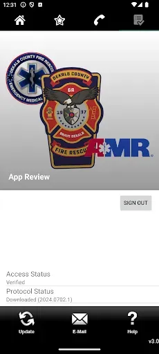 Скриншот 1 — DeKalb EMS