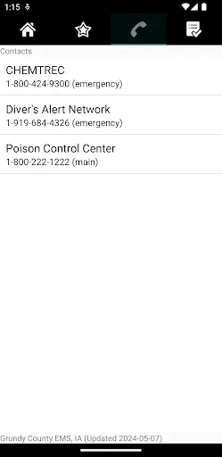 Скриншот 2 — Grundy County EMS
