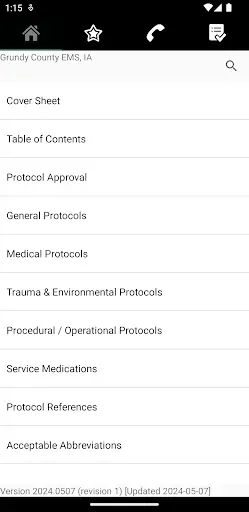 Скриншот 3 — Grundy County EMS