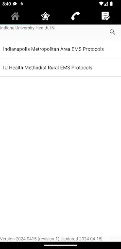 Скриншот 3 — IU Health Methodist EMS