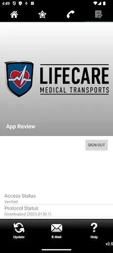 Скриншот 3 — Lifecare Medical Transports