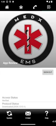 Скриншот 3 — MedX EMS Guidelines