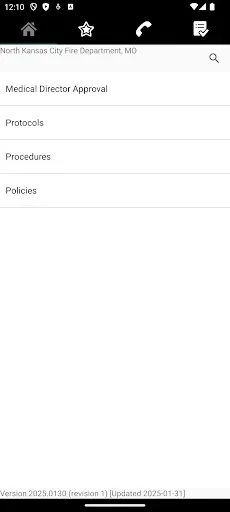 Скриншот 1 — NKCFD EMS Protocols