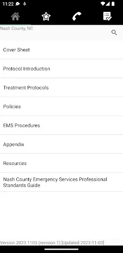 Скриншот 1 — Nash County EMS