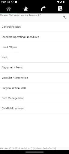 Скриншот 2 — Phoenix Children’s Trauma
