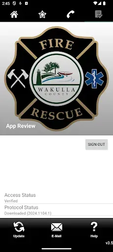 Скриншот 1 — Wakulla County Fire Rescue