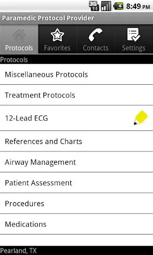 Скриншот 5 — Paramedic Protocol Provider