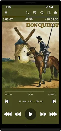 Скриншот 1 — Listen Audiobook Player