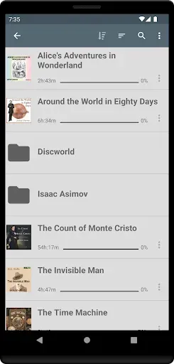Скриншот 4 — Listen Audiobook Player