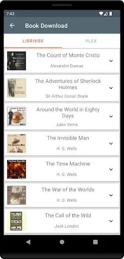 Скриншот 6 — Listen Audiobook Player