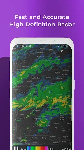 Скриншот 1 — MyRadar Weather Radar Pro