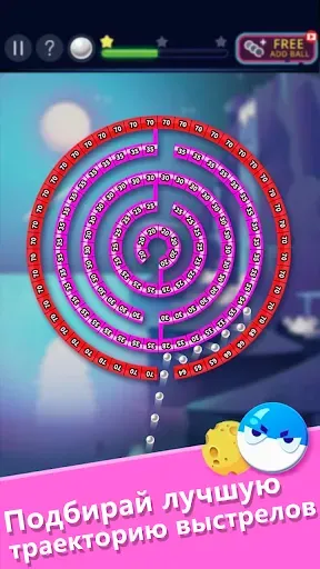 Скриншот 2 — Bricks VS Balls - Brick Game