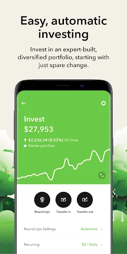 Скриншот 2 — Acorns: Save & Invest Money