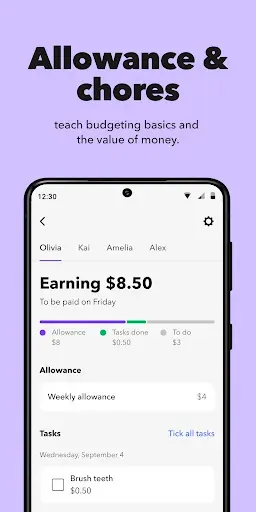 Скриншот 3 — Acorns Early: Kids Money App