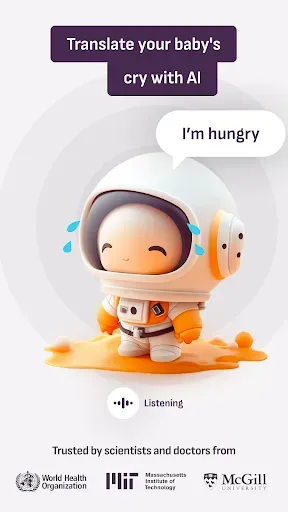 Скриншот 1 — Nanni AI: Baby Cry Translator