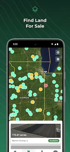 Скриншот 2 — Acres: Land Data & Parcel Maps