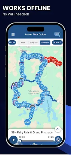 Скриншот 5 — Action Tour Guide: Experiences