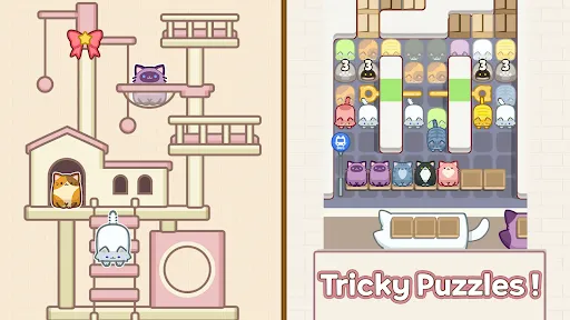 Скриншот 2 — Box Cat Jam : Block Match
