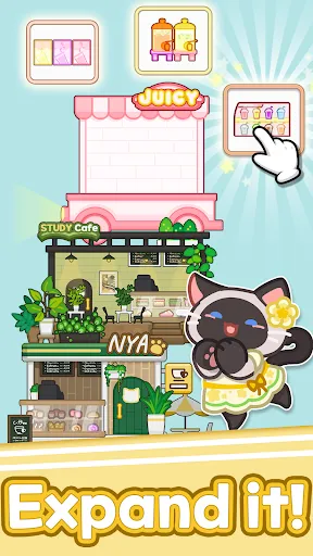 Скриншот 8 — Merge Meow Cafe : Coffee cat