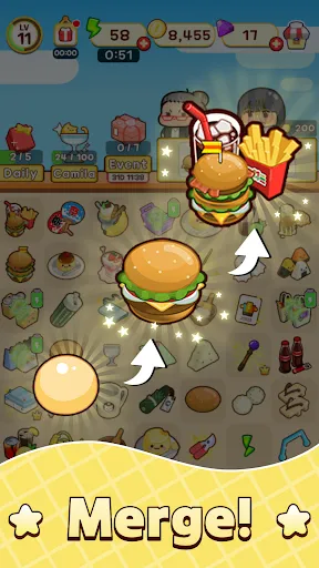 Скриншот 1 — Merge Supermarket :Dream Merge