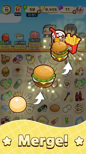 Скриншот 5 — Merge Supermarket :Dream Merge
