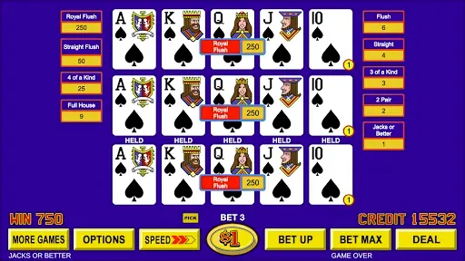 Скриншот 5 — Video Poker ™ - Classic Games