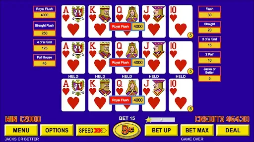 Скриншот 8 — Video Poker ™ - Classic Games