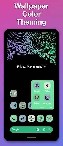 Скриншот 1 — Action Launcher