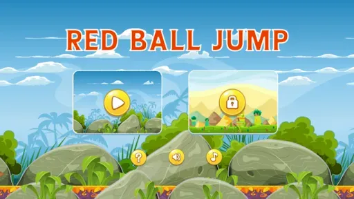 Скриншот 2 — Red Ball Jump Adventure