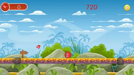 Скриншот 4 — Red Ball Jump Adventure