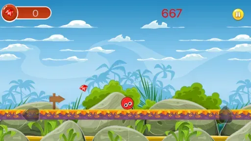 Скриншот 5 — Red Ball Jump Adventure