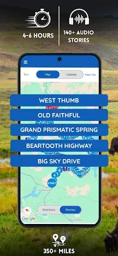 Скриншот 3 — Yellowstone & Grand Teton Tour